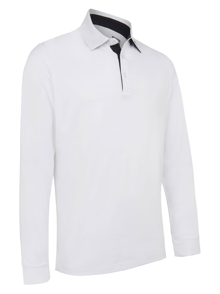 Sky Madrid Conway Long Sleeve Polo